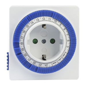 SmartBuy таймер розеточный SBE-STM1 механич. 3600W 96 вкл./выкл. сутки, интервал 15 мин