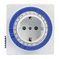 SmartBuy таймер розеточный SBE-STM1 механич. 3600W 96 вкл./выкл. сутки, интервал 15 мин