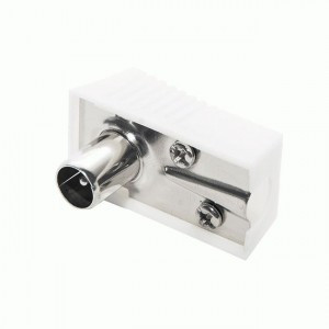 Штекер TV пласт. угл. Сигнал