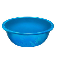 Таз 4л "Изобилие" с крышкой Эльфпласт 119 мерный прозрачный (50)