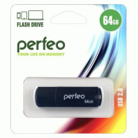 Флэш-диск USB 64Gb Perfeo Black C05 PF-C05B064