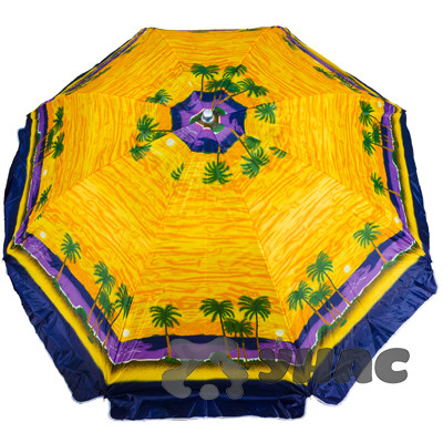 Зонт пляжный h-2,4м d-240см 1077-JW (20)