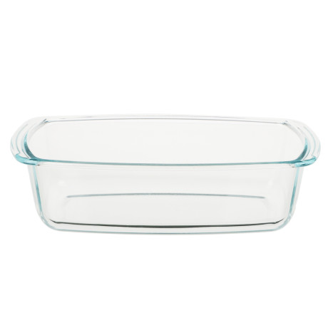 SATOSHI Форма для запекания жаропрочная прямоугольная, с ручками, узкая, стекло, 27х14х7,2см, 1,5л