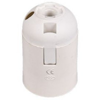 Ecola патрон подвесной E27 белый УП.10шт!! AB7SSWEAY