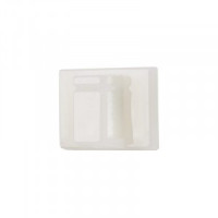 REXANT площадка самоклеящаяся c клипсой под шлейф (ПКШ) 17х12 мм, упаковка 10 шт., 07-2317-10