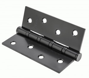 Петля под врезку PUERTO 100*75*2,5, 4 кольца, б/колп. черный IN100-4S FH B(2шт)