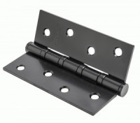 Петля под врезку PUERTO 100*75*2,5, 4 кольца, б/колп. черный IN100-4S FH B(2шт)