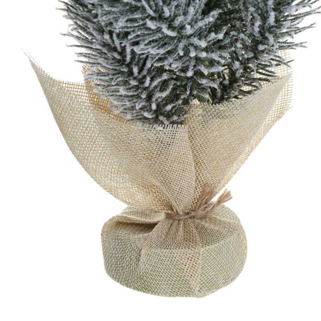 СНОУ БУМ Елочка литая 100% РЕ, шишка, на пеньке, 40 см, 26-64