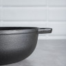 VETTA Вок чугун, d30х8,5см, стеклянная крышка