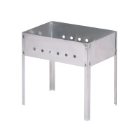 GRILLBOOM Мангал сборный "Эконом", сталь 0,4мм, 35x25x35см