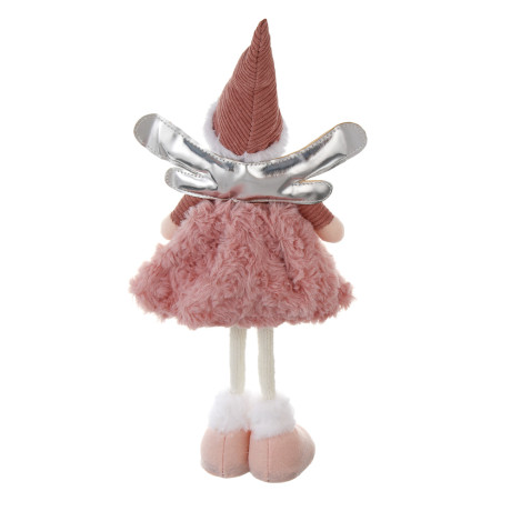 СНОУ БУМ Сувенир Ангелочек 40 см, полиэстер, красный