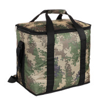 ЯРКОЕ ЛЕТО Термосумка, 32л, 600D, оксфорд, пенополиэтилен, фольга, 37х25х35см, хаки