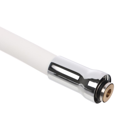 Излив смесителя для кухни, гибкий, силиконовый, 1 режим, 50см, белый