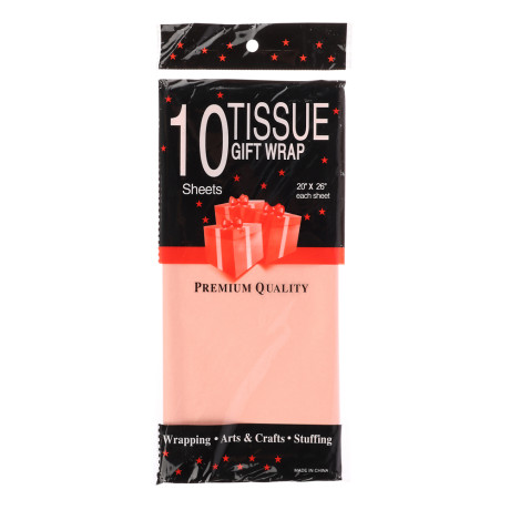 Бумага тишью в ассортименте, 51х66 см, 10 листов