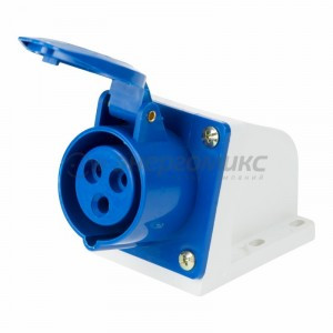 REXANT розетка силовая CEE 113 стационарная 2Р+РЕ 16А 220В IP44, 11-8909