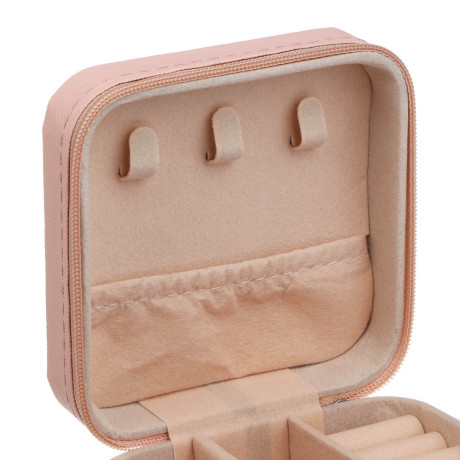 Шкатулка для украшений, 9,5x9,5x5 см, ПВХ, 5 цветов