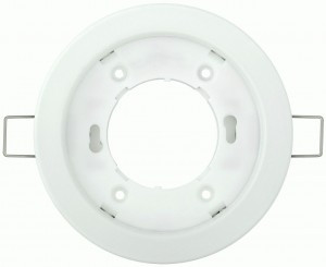 IEK GX53 св-к встр. d100х18мм (врез.d85мм) белый, сталь (термокольцо) ИУ 3485