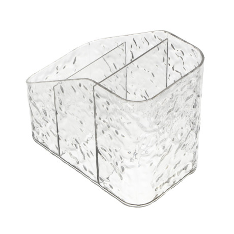 Органайзер для косметики и визажа тм ЮНИLOOK Ice 15х9х12см, пластик PET, #25666