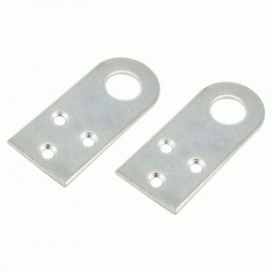 Проушина д/нав.замков Кунгур 40х90 прямая цинк (5пар в уп./цена за 2 шт.)  (75,5!!!)