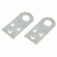 Проушина д/нав.замков Кунгур 40х90 прямая цинк (5пар в уп./цена за 2 шт.) (75,5!!!)