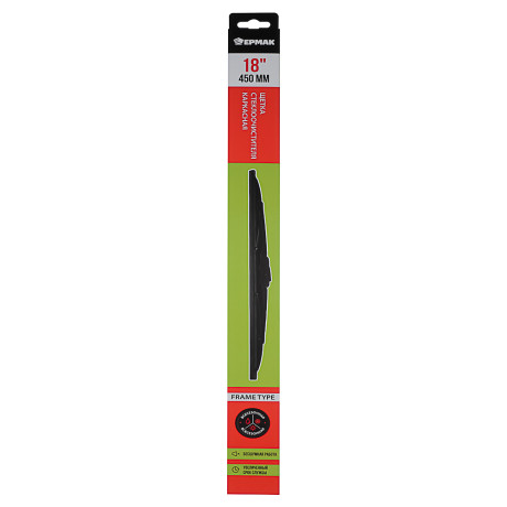 ЕРМАК Щетка стеклоочистителя каркасная Frame Type 45см/18''