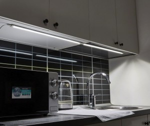 Uniel комплект мебельных св-ков 2штx6W(600lm) 4500K 4K 600x25x8мм ULM-F45-2x6W/4500K IP20 SILVER