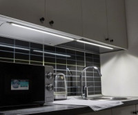 Uniel комплект мебельных св-ков 2штx6W(600lm) 4500K 4K 600x25x8мм ULM-F45-2x6W/4500K IP20 SILVER