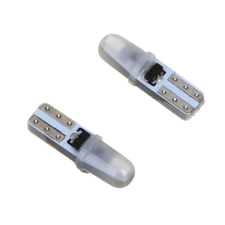 NG Лампа светодиодная T5 (2SMD),12В, синий, 2 шт., блистер