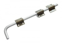 Засов Домарт универсальный ЗУ-400 мод.2 бронза антик d-16мм5)