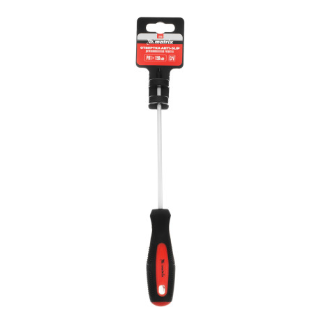 Отвертка Anti-Slip, PH1 х 150 мм, CrV, двухкомпонентная рукоятка Matrix
