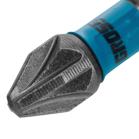 Бита торсионная PZ2 x 25 мм, для ударных шуруповертов, 2 шт. Gross