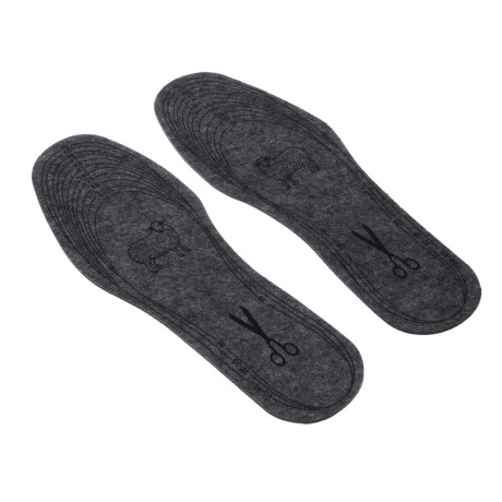 Стельки для обуви зимние тм STREETWISE, войлок, р 36-47