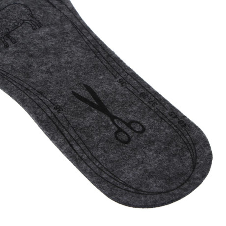 Стельки для обуви зимние тм STREETWISE, войлок, р 36-47