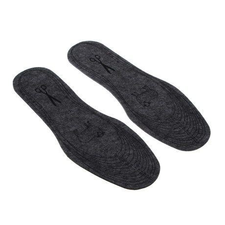 Стельки для обуви зимние тм STREETWISE, войлок, р 36-47