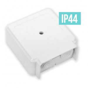 Bylectrica кор. распред. с контактными зажимами 2P+PE (250В) IP44, 111х100х43,5 мм. КМ-268