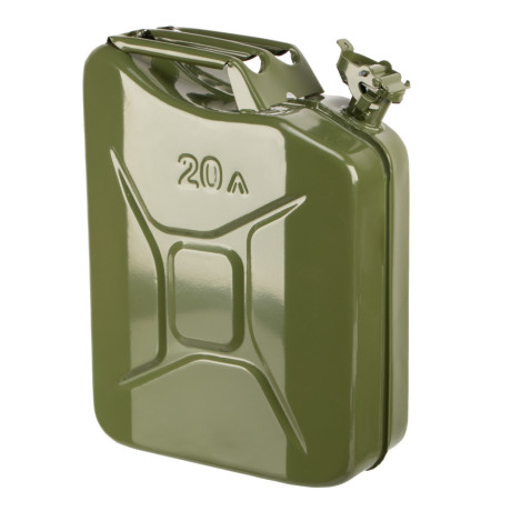 Канистра для топлива, металлическая, толщина стенок 0,8мм, 20 литров