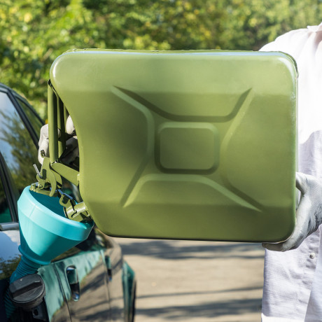 Канистра для топлива, металлическая, толщина стенок 0,8мм, 20 литров