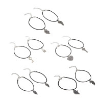 Браслет парный 2шт, d7,5 см, сплав, БЖ25-35