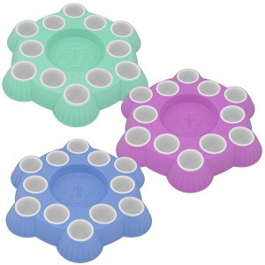 Подставка для кулича и яиц "Звезда" (кратность 3!!!) 29,5*4см PP 76-155 Мультидом