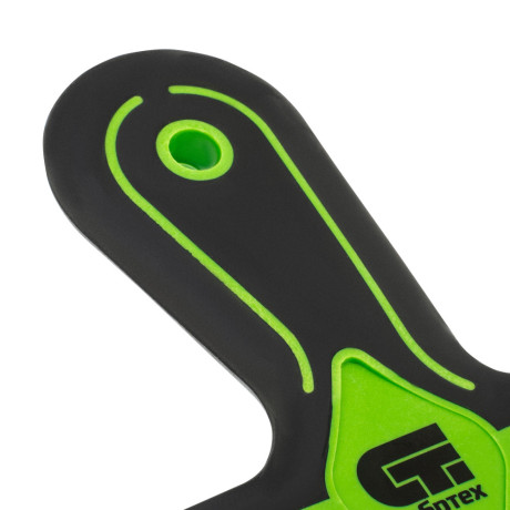 Шпатель фасадный, нержавеющая сталь 420S45, 200 мм, 2-компонентная ручка Сибртех