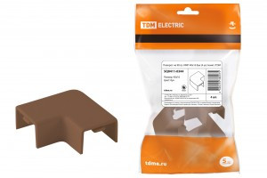 TDM Поворот на 90 гр. КМП 40x16 бук (4 шт./комп.) (25!) SQ0411-0344