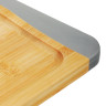 SATOSHI Доска разделочная бамбук, силикон, 36,5х25,5х1,5см