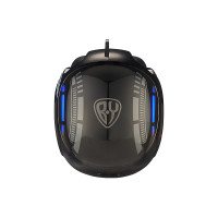 BY Наушники беспроводные OWS Герои КОНЁК с возд. проводимостью, пластик, чёрный, BT5.3, 50/500 mAh.