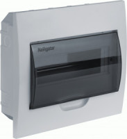 Navigator бокс (корпус) пластик ЩРВ-П-10 мод. встраиваемый IP41 NSS-DBI-10-WH 93804