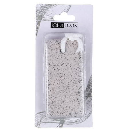 ЮНИLOOK Пемза для педикюра, иск.пемза, полиэстер, 9,8х4,8х1,8см