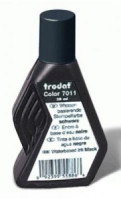 Краска штемпельная TRODAT черная 28 мл, на водной основе, 7011ч