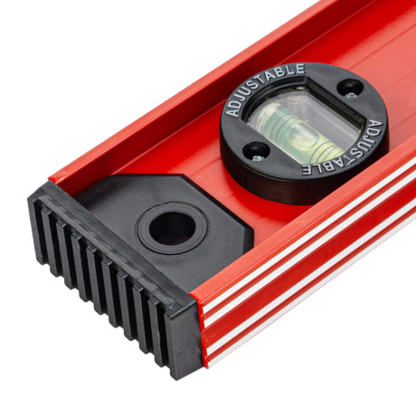 Уровень алюминиевый "Рельс", 1000 мм, 3 глазка, усиленный Matrix