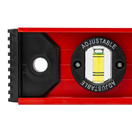 Уровень алюминиевый "Рельс", 1000 мм, 3 глазка, усиленный Matrix