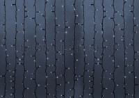 "Гирлянда ул. "Св/д дождь" 2x3м белый, провод каучук, 237-145 Neon Night