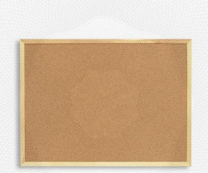 Доска пробковая 100х150 деревян. рама Attache Россия 87618